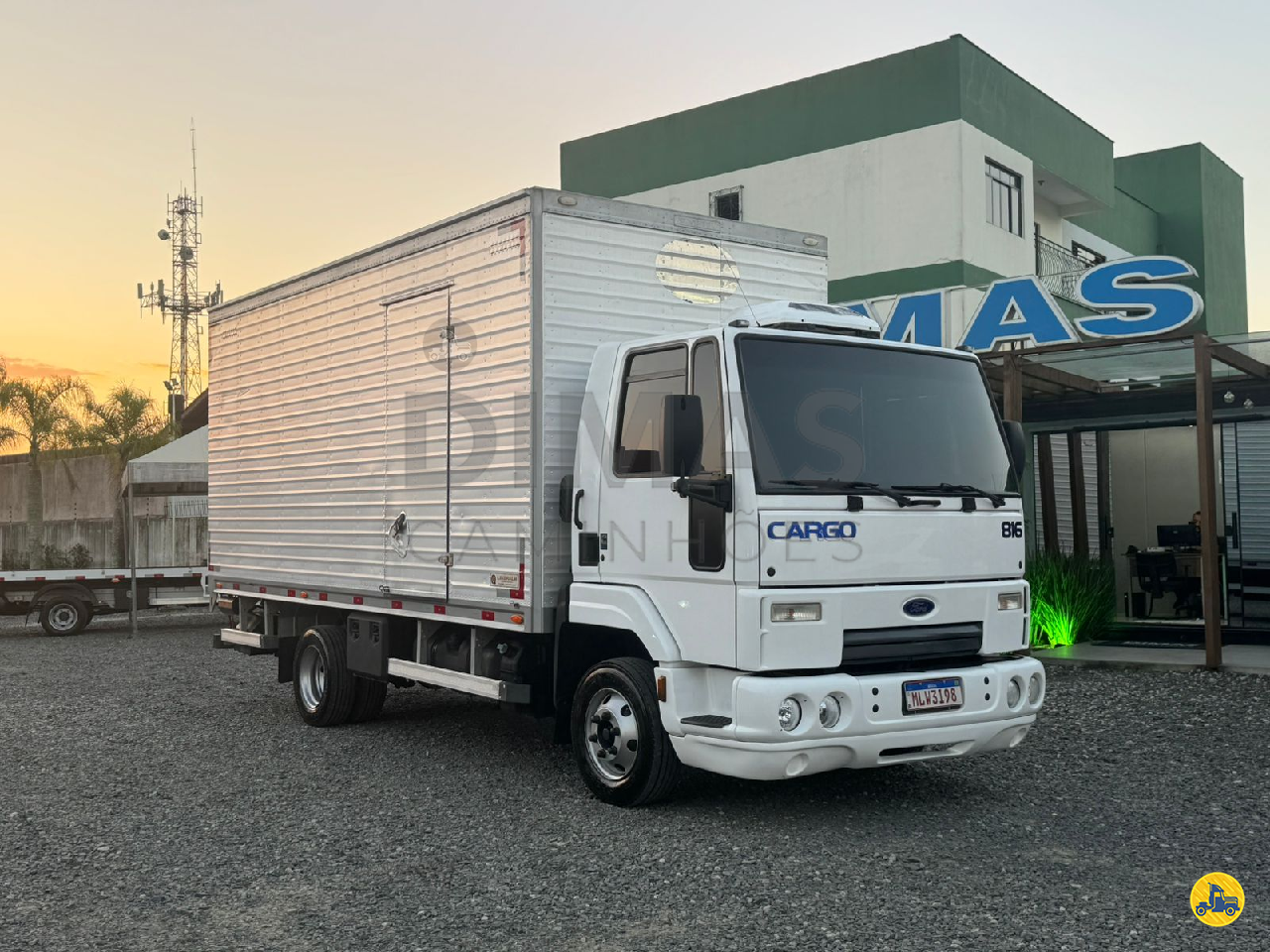 CAMINHAO FORD CARGO 816 Baú Furgão 3/4 4x2 Dimas Caminhões SAO JOSE SANTA CATARINA SC